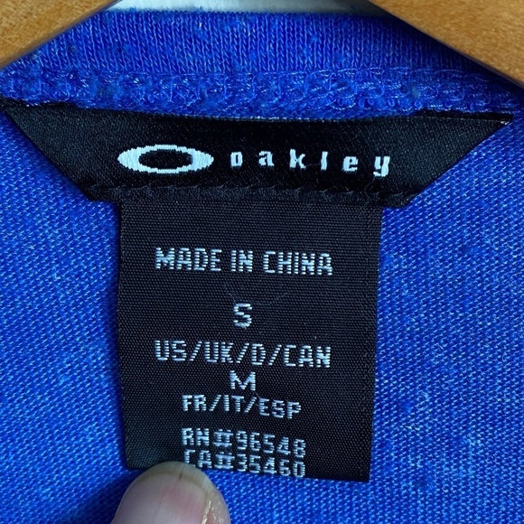 Oakley Women's Open Front Purplish-Blue Lightweight Cardigan Cover Up Size Small - Picture 2 of 12